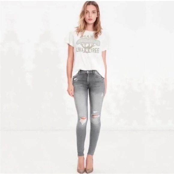 MOTHER The Looker jeans “Holy Smokes - Picture 1 of 14